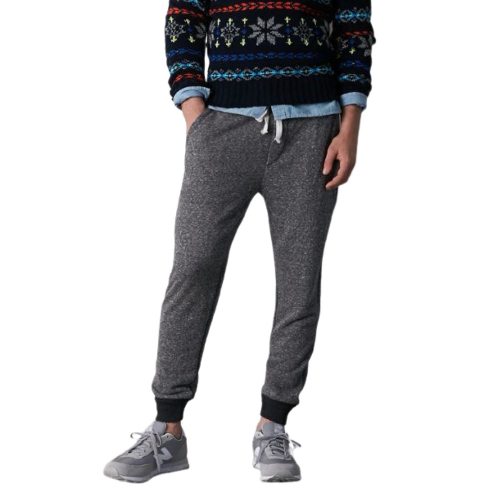 American Eagle Charcoal Gray Drawstring Waist Jog… - image 1